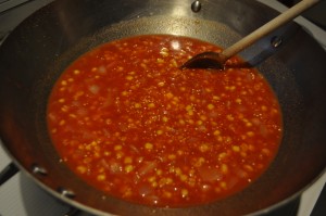 Contents of the tamale pie, take two