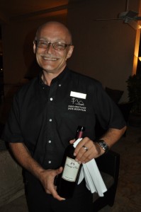 Eric, the wonderful sommelier