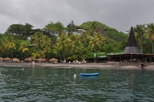 Beach at Jade Mountain