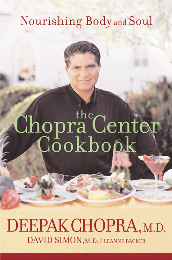 Chopra Center cookbook