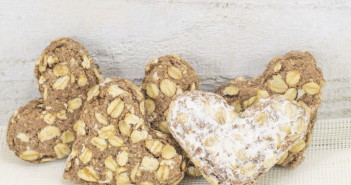 cookies flour heart