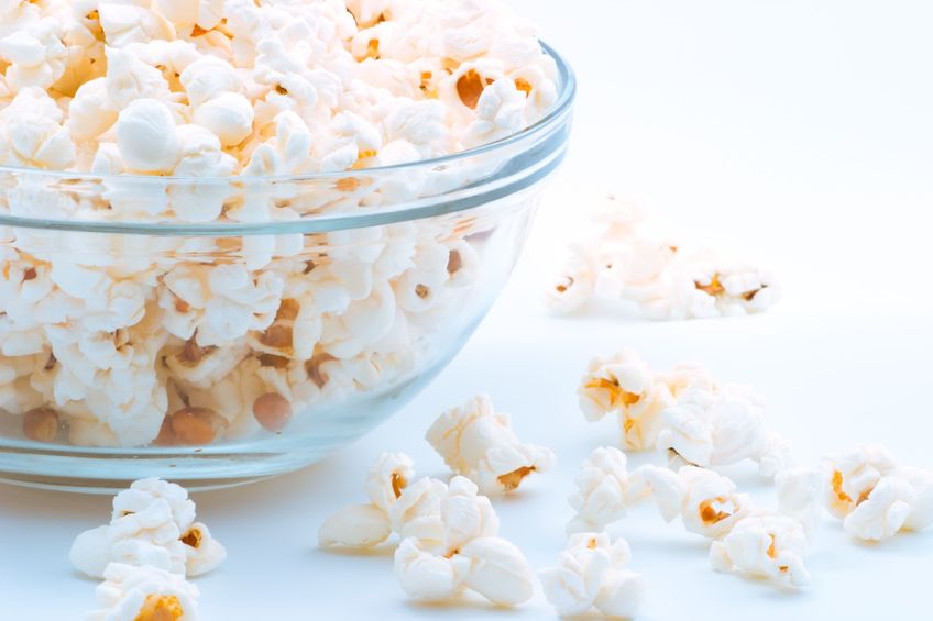 bowl of popcorn 
