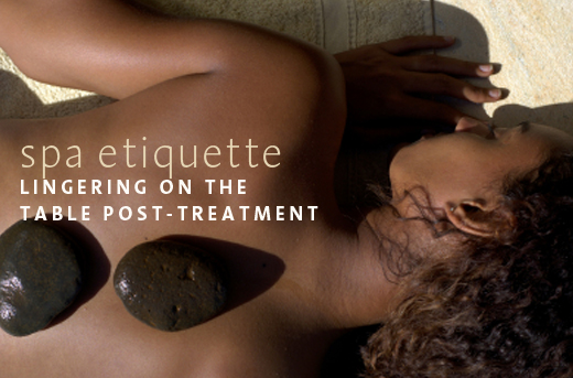 Spa Etiquette