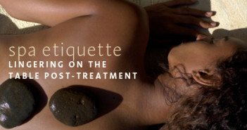 Spa Etiquette
