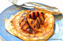 grilled peaches