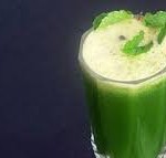 green mint juice