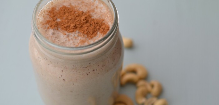 Teeccino cashew smoothie