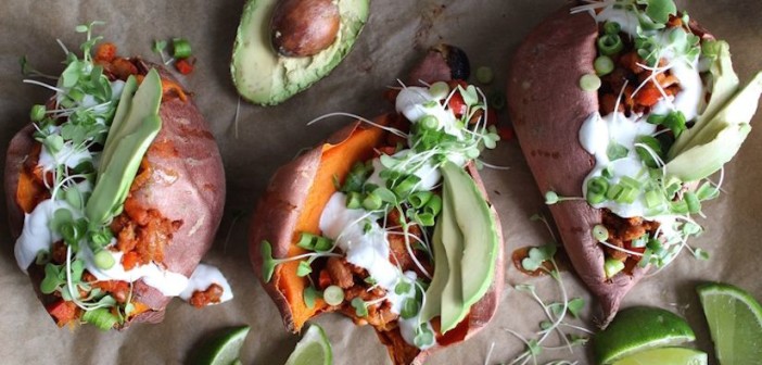 sweet potatoes skins