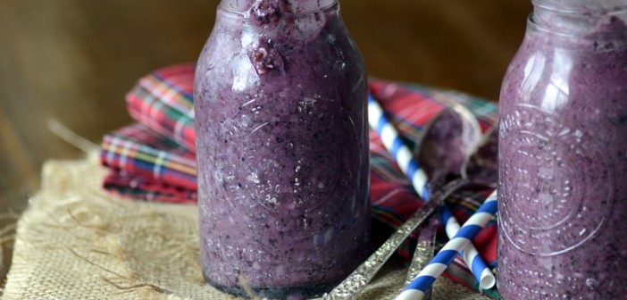 wild blueberry smoothie recipe