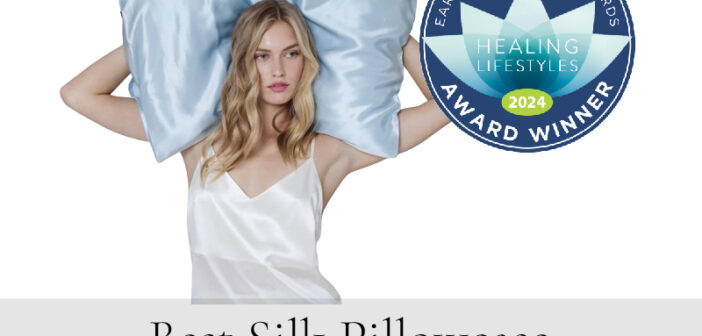 Organic Silver Ion Silk Pillowcase - Clementine Sleepwear-01