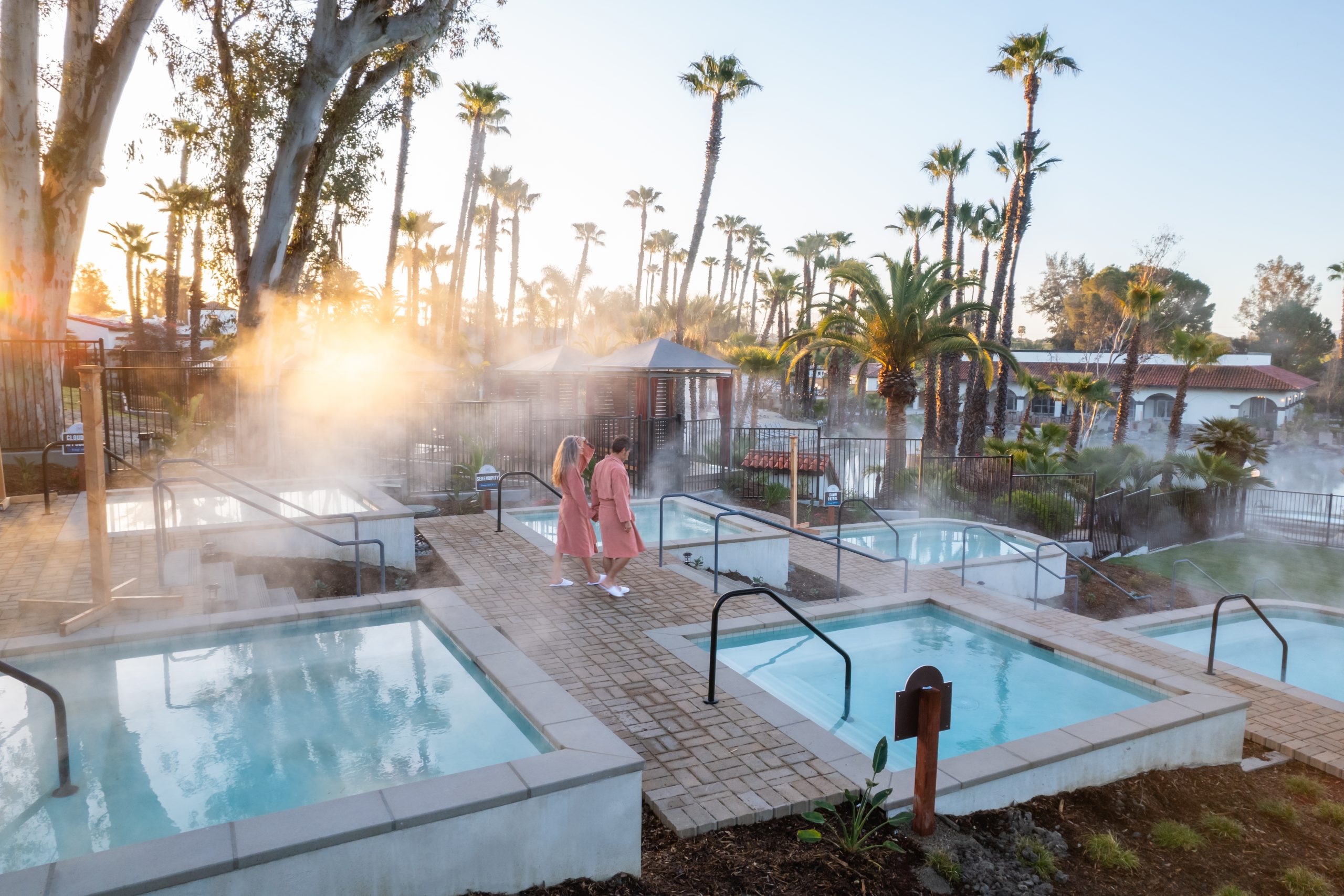 guided geothermal wellness retreat at hot springs